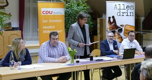 22.20.2020 - Mitgliederversammlung 2020 - Elisabeth Päßler, Mitgliederbeauftragte CDU Bad Schönborn